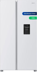 GEDTECH R¨¦frigerateur am¨¦ricain GSBS510WH 510 L (324 L + 181 L) - No Frost - Blanc