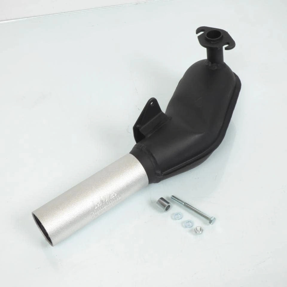 Pot d ¨¦chappement Leovince compatible avec Mobylette Peugeot 50 103 Vogue 2004 ¨¤ 2018
