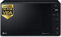 LG MH6535GDS Comptoir de cuisine Four ¨¤ micro-ondes Smart Inverter avec gril ¨¤ quartz, noir, 25 L, 1000 W, programmes automatiques, cuisson ¨¤ vapeur