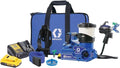 Pistolet pulv¨¦risateur de peinture Airless GRACO Ultra QuickShot - 2 batteries 18 V Li-Ion de 2,0 Ah Dewalt - 1 chargeur de batterie Dewalt