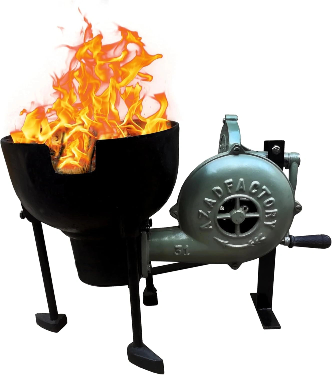 Simond Store Blacksmith's Forge Foundry Four avec souffleur Manuel pour la Fabrication de Couteaux et Outils de Forge