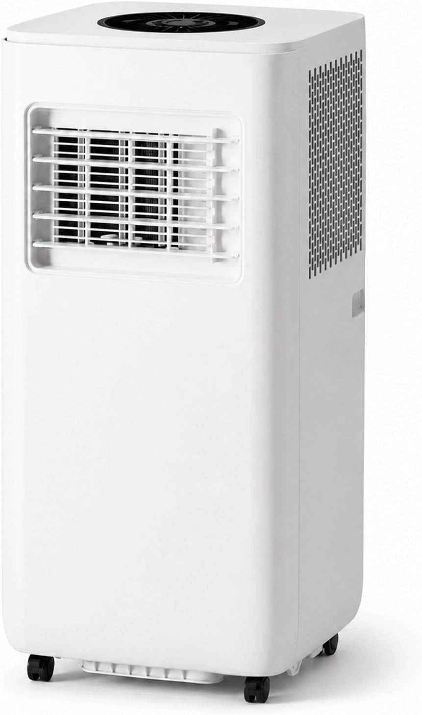 Climatiseur Mobile 9000 BTU, 3 en 1 ¨¦co¨¦nerg¨¦tique Climatiseur Portable, Silencieux <52 DB, Minuterie 24 H 4000 W, Kit Fen¨ºtre