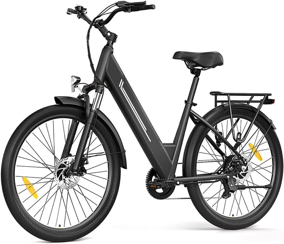 V¨¦lo ¨¦lectrique 27,5', Mod¨¨le Mixte E-Bike, Moteur 250 W, Batterie 561.6WH Amovible, 25 km/h, Autonomie Jusqu'¨¤ 100 km, Charge Max 120 kg, ¨¦cran LCD