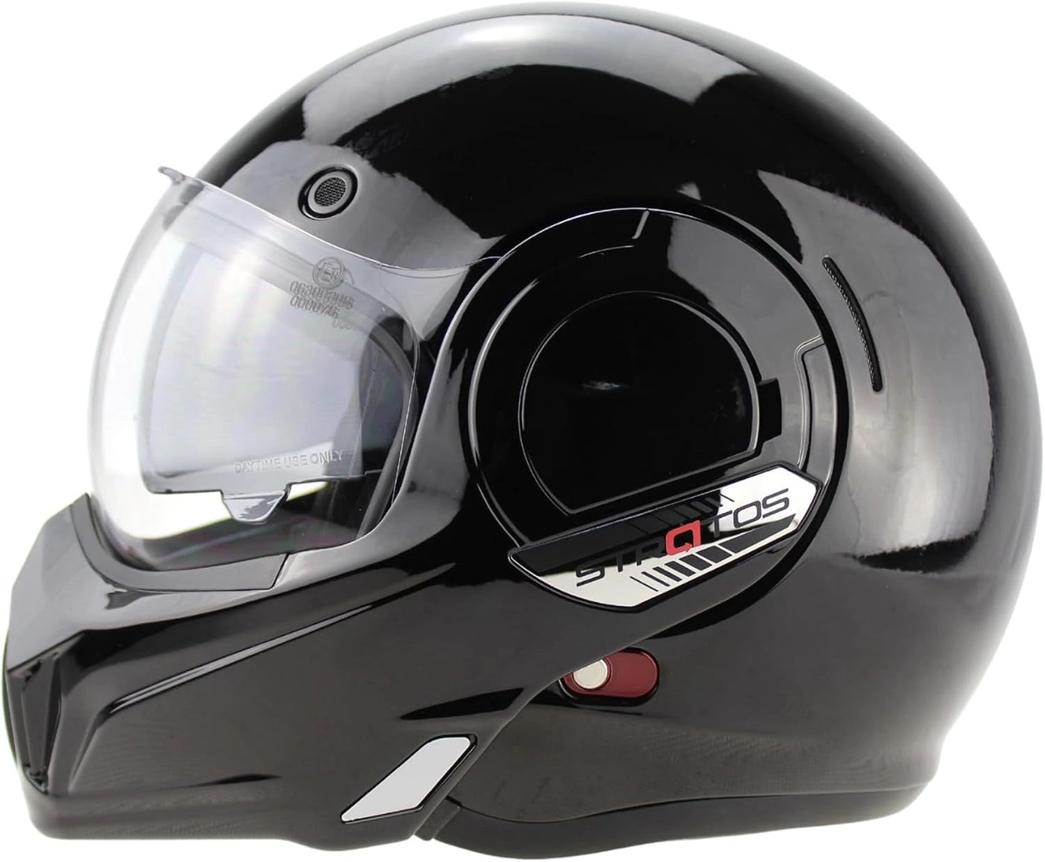 VPR F242 P/J Reverse Flip-Up Motorcycle Helmet - Double Visor Modular Jet Crash Helmet for Racing Sports Touring - Road Legal ECE22.05/22.06