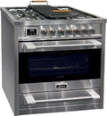 93505R Gaz Electrique Cuisini¨¨re 90 cm/Four ¨¦lectrique/Cuisini¨¨re/ 115 L / Plaque de cuisson au gaz/ 4,5 Kw WOK/ 8 fonctions/Autonettoyage/Gaz