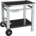 Cook'in Garden - Desserte de Jardin Media M, Chariot avec Plan de Travail, Facile ¨¤ D¨¦placer, Meuble sur roulettes pour Cuisine Ext¨¦rieure