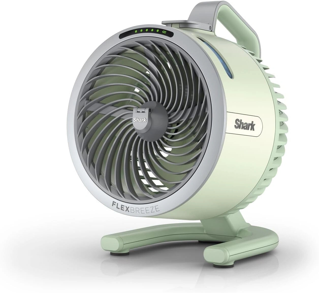 Shark FlexBreeze HydroGo, vert menthe, Ventilateur brumisateur portable FA050EUGN, 5 vitesses, rafra?chisseur d'air silencieux int¨¦rieur/ext¨¦rieur