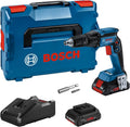 Bosch Professional 18 V System visseuse plaquiste sans-fil GTB 18 V-45 (avec 2 batteries ProCORE18 V 4.0 Ah, chargeur rapide GAL 18 V-40, L-BOXX)