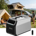climatiseur Portable Camping 3500 BTU pour Tente et Petits espaces (3¨C5 m2), avec minuterie et t¨¦l¨¦commande argent¨¦