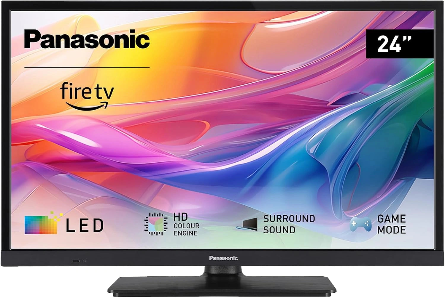 Panasonic TV-24S50AEZC, 24 Pouces HD LED Smart TV, S¨¦rie S50, Fire TV, HD Colour Engine, Contr?le Vocal Alexa, Mode Jeu, Lecteur M¨¦dia, HDR