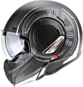 VPR F242 P/J Reverse Flip-Up Motorcycle Helmet - Double Visor Modular Jet Crash Helmet for Racing Sports Touring - Road Legal ECE22.05/22.06
