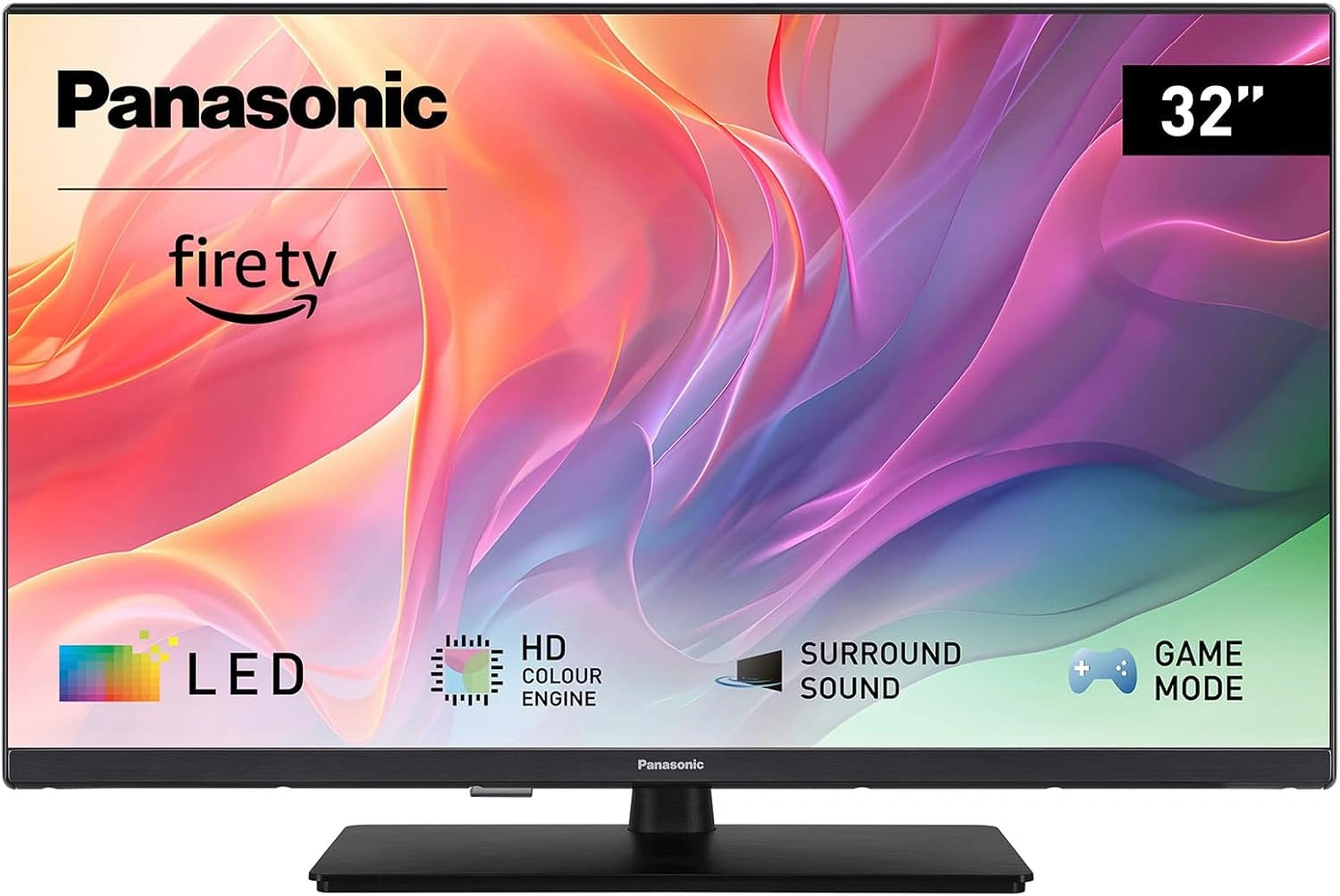 Panasonic PanasonicTV-32S55AEZ, S¨¦rie S55 32 Pouces Full HD LED Smart TV, 2024, Fire TV, HD Colour Engine, Contr?le Vocal Alexa, Mode Jeu, HDR