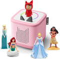 tonies Toniebox 2 Pack Boite ¨¤ Histoire pour Enfant 1 ¨¤ 9 Ans, Rose, Robuste et Facile ¨¤ Utiliser, avec Vaiana, Elsa, Ariel, Cendrillon